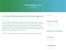 Tablet Screenshot of infuzemag.com